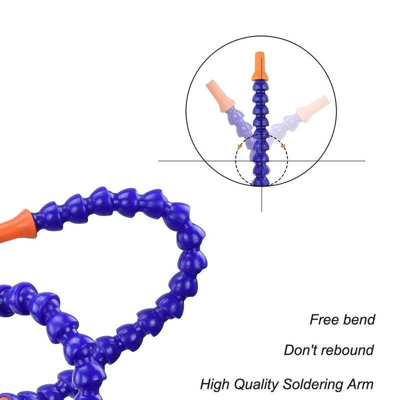 Helping Hands Soldering Clamp Aid,No Hands Soldering Wire Clip Holder