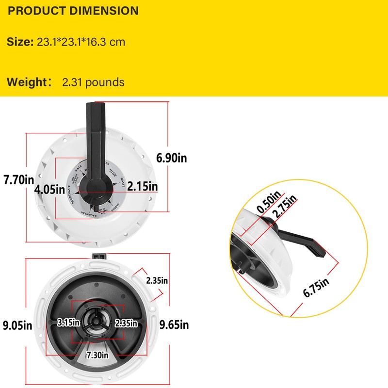 Bzsunway Replace Part for 272422 Valve Top Assembly Suitable for