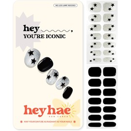 Heyhae Tiras de Gel Semicurado para Uñas - Hey, You're Iconic
