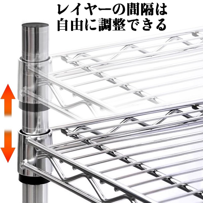 Metal Frame, Metal Rack Section, Stand Fixing Part, Shelf Section,