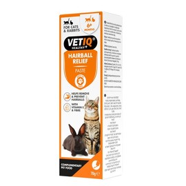 VETIQ Hairball Relief Cat Hairball Prevention Supplement 70g / VETIQ 벳아이큐 헤어볼 릴리프 고양이 헤어볼 제거 예방 영양제 70g