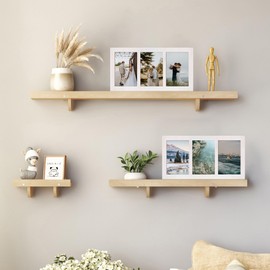 YESKAY 4x6 Collage Picture Frames, 3 Picture Frame 4x6, Rustic White Wood Frame with Tempered Glass, 3 Opening 4 by 6 Photo Frame Wall Decor or Tabletop, 1 Pack