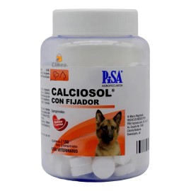 Calciosol 150 Tabs Pisa Calcio Con Fijador Perro Gato