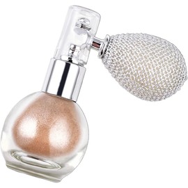 Polvo de Maquillaje Corporal Brillante, Textura Luminosa para Iluminar y Resaltar la Piel para Fiestas y Uso Diario (champán)