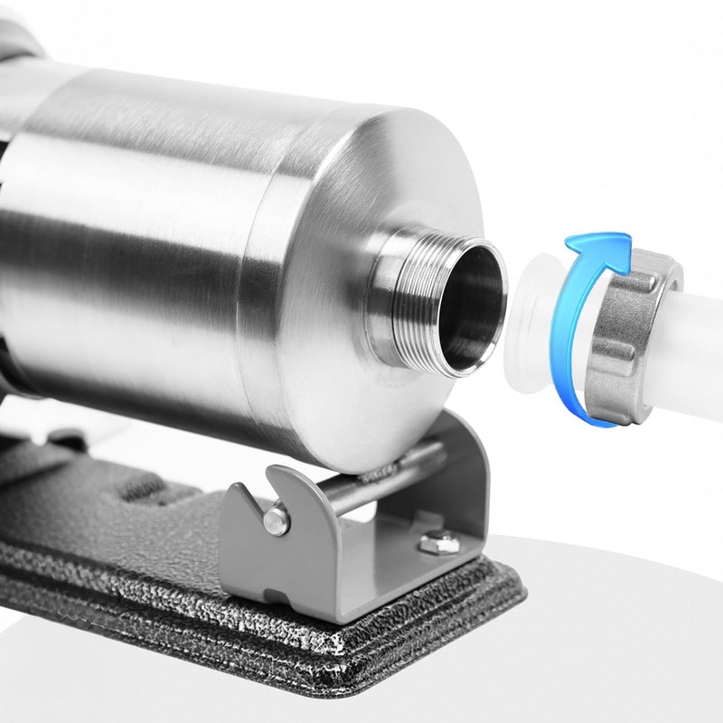 MASTER FENG 2.5 LBS Sausage Stuffer Horizontal Stainless Steel Stuffing