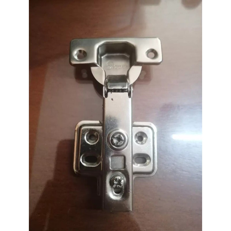 LIZOFERTAS 50 Pares De Bisagra Bidimensional Recta 35mm De Cierre