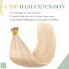 MY-LADY I Tip Hair Extensions Human Hair 100 Strands 16