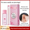 AKIESY Ear Hole Cleaning Thread, Peach-Scented Deodorizing Ear Cleaning Solution,