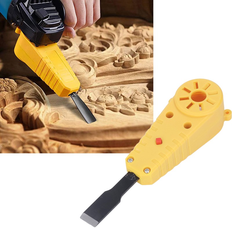 Wood Carving Chisel Set Angle Grinder Modification Electric Chisel Tool