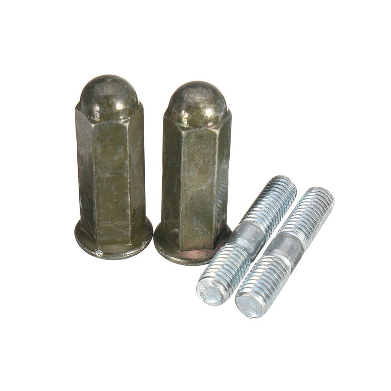 MOMOALA Alamor Exhaust Pipe Stud Nut Bolt Set 110cc 125cc