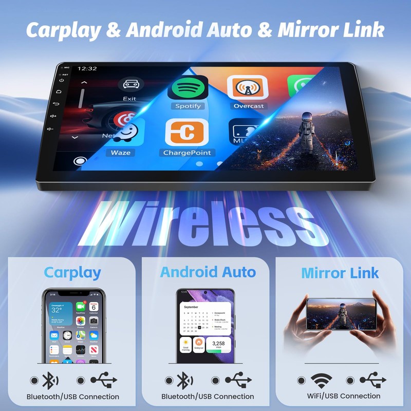 Roinvou 8 Cores 4+64G Android Car Radio for Honda Pilot