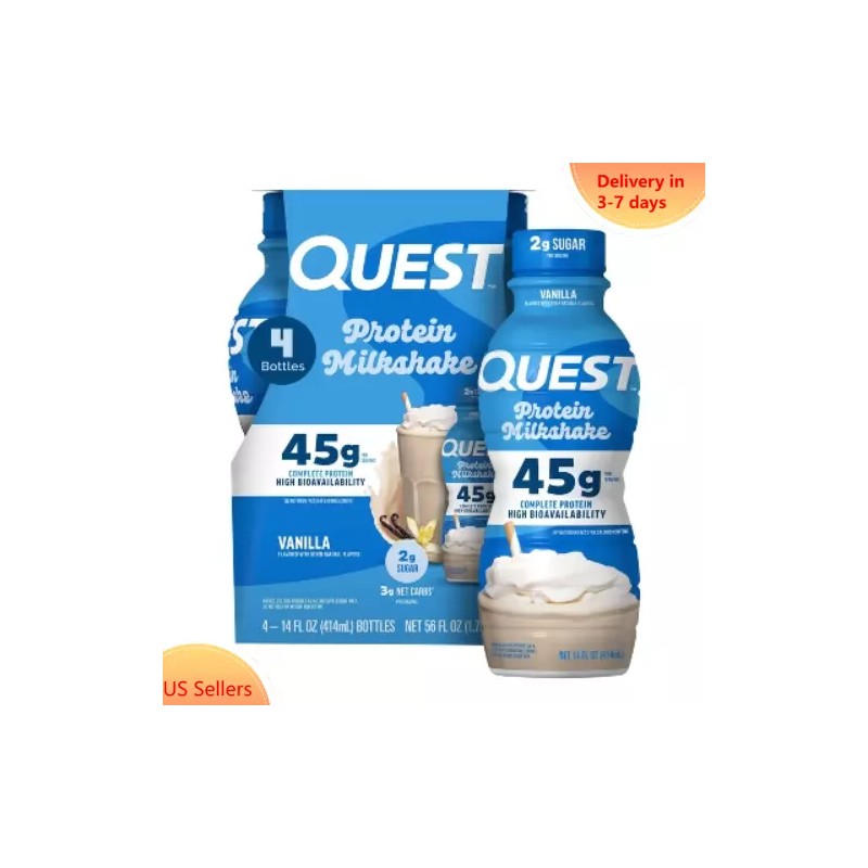 Quest Nutrition Ready to Drink High Protein Milkshake - Vanilla
