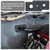 JADSOrBoBi Firewall Pass-Through Bracket for Holley Terminator X Max, Billet