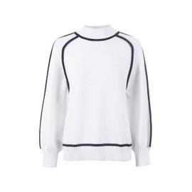 s'questo Soquesto Sweet Soul Collection 1/1 Knit, off-white