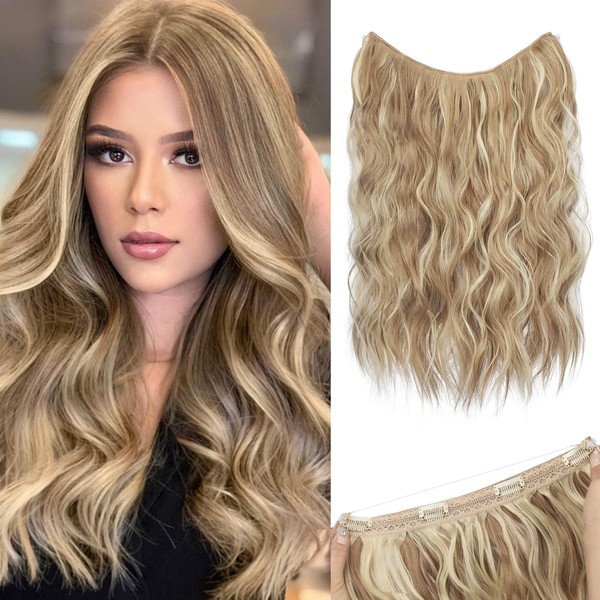 Sofeiyan Invisible Wire Hair Extensions with Soft Lace Weft Transparent