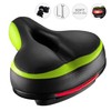 Roguoo Bike Seat, Most Comfortable Bicycle Seat Dual Shock Absorbing