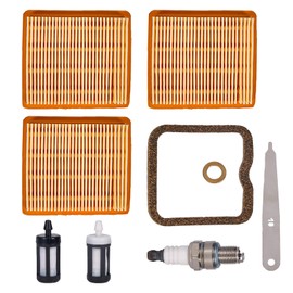 Mikatesi FS91 FS91R Air Filter Tune Up Kit Replace for Stihl FS91 FS91R KM91R FS89 FS131 FS311 FC96 String Trimmer Brushcutter Replace OEM 4180-141-0300 with 4180 007 1005 Valve Clearance Setting Kit