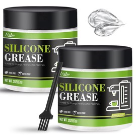 Food Grade Grease - 4oz Silicone Lubricant Grease for Kitchenaid Stand Mixer, Espresso Machine, Juicer - Waterproof Food Grade Sealant for Plumbers, Valve Rubber Seals, Faucet, O-Ring, Filters
