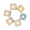 Yuvori 12-Pack 1.6" Modern Square Succulent Pots with Large Drainage