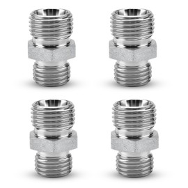 115757 Excavator Hydraulic Hose Thread Connector Compatible with AGT, TPM, VICSEC, FFIndustries, Miva, Machpro