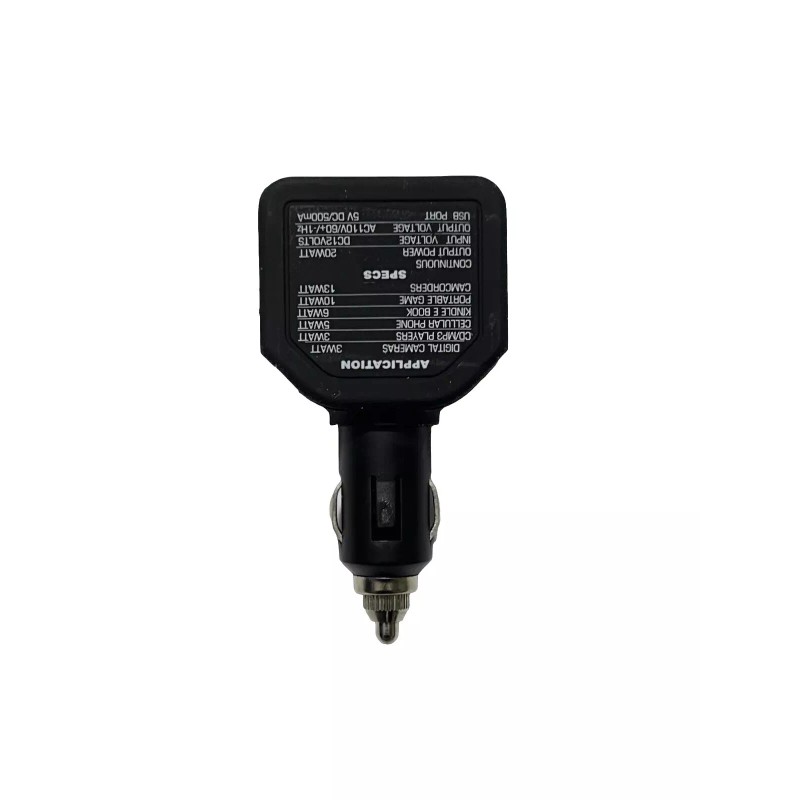MobileSpec 20-Watt DC to AC Power Inverter with USB Input