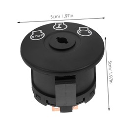 KONTONTY Lawn Mower Ignition Key Caterpillar Key Compatible Ignition Starter Switch