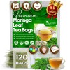 TOG999, Premium 120 Moringa Leaf Tea Bags, 100% Natural &