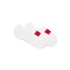 HUGO Women's Trainer Socks (Pack of 2), White100