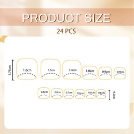 GlamRays Einfarbige Quadratische Falsche Zehennägel Matt Aufkleber-Zehennägel Kurze Acryl-Falsche Zehennägel Süss Kunststoff Strand Vollüberzug 24 Stück (Weiß)