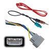 Radio Wiring Harness Antenna Adapter Connector Compatible with 2006-2016 Dodge,