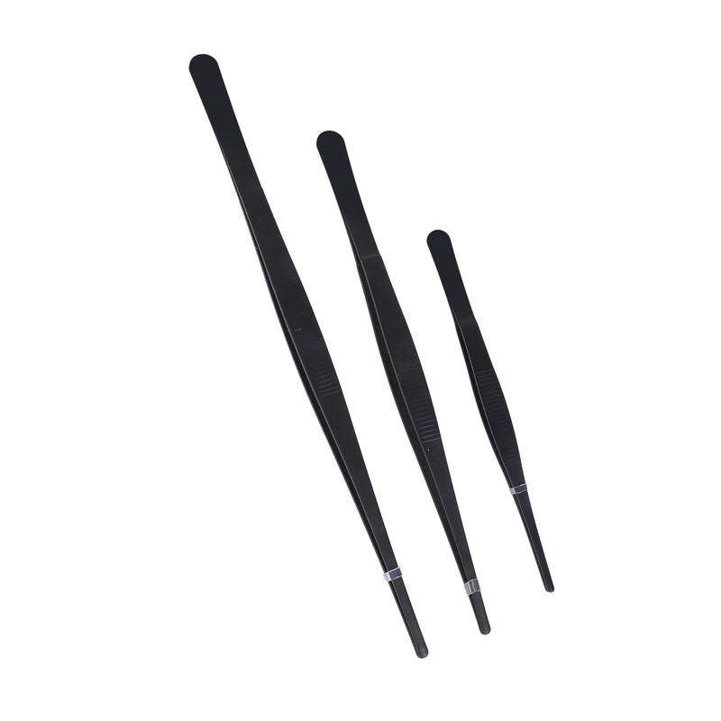 Reptile Feeding Tongs Prevent Slip Stainless Steel Thickened Reptile Feeding