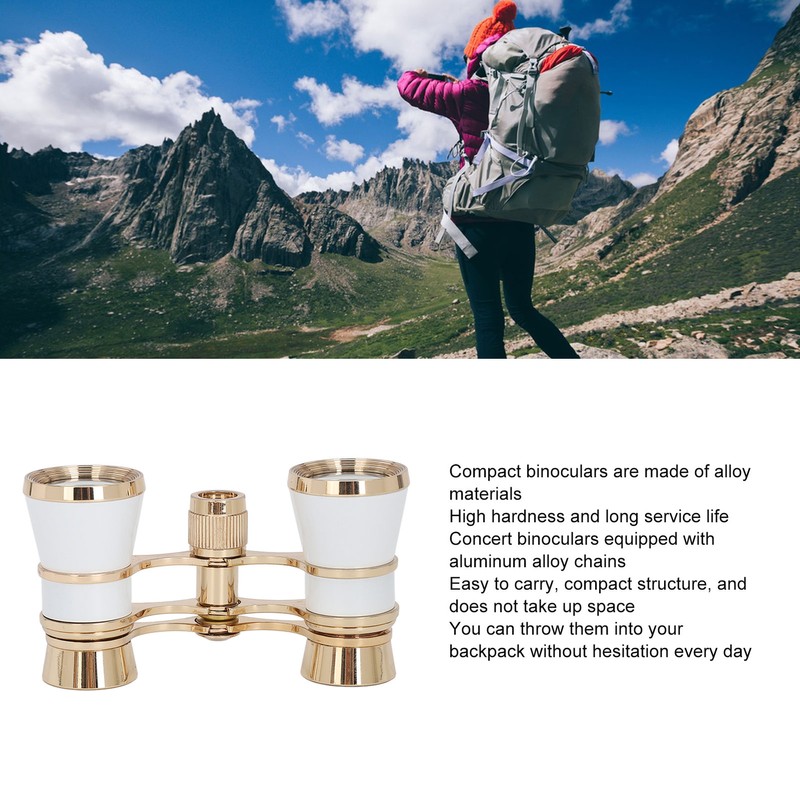 3X25 Theater Glasses Opera Binocular 3X25 Opera Glasses Binoculars with