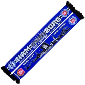 Hamburg fan scarf fan Volkspark silk scarf, blue