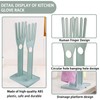 Bntyok Kitchen Gloves Holder Mitten Dryer Reusable Plastic Washing Rack