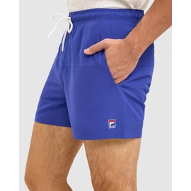 FILA Men's Levi Short, Royal Blue, Large