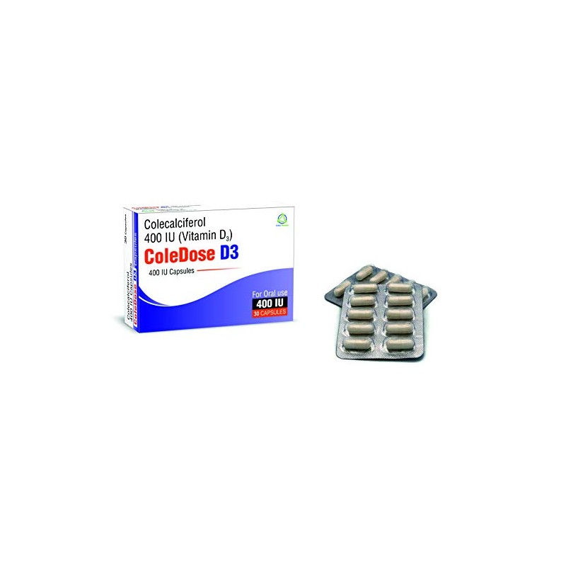 Vitamin D 400 IU –Equivalent to 10 mcg - ColeDose