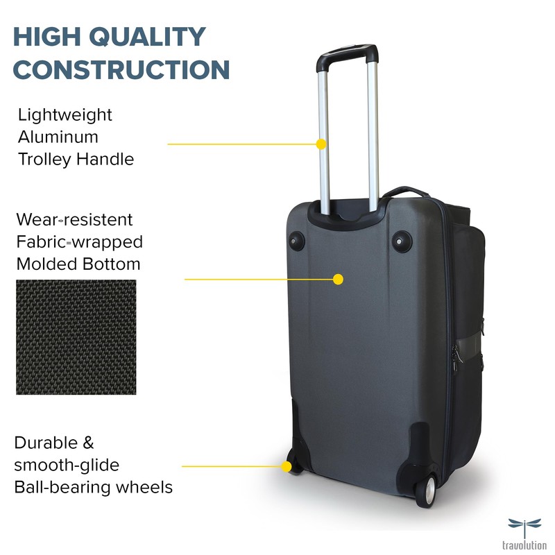 Travolution Dance Bag with Garment Rack, 28 Inch Rolling Duffel