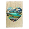 Alpine Meadows California Travel Souvenir Destination Wooden 2" x 3"