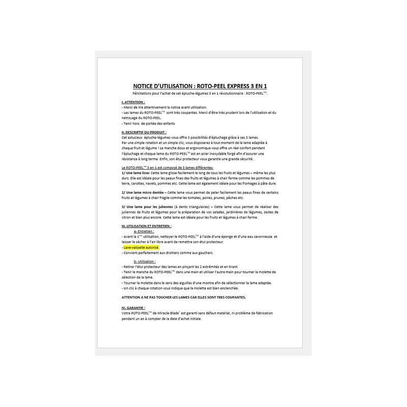 3-in-1 Rotary Peel Express Peeler - Venteo - Peeling -