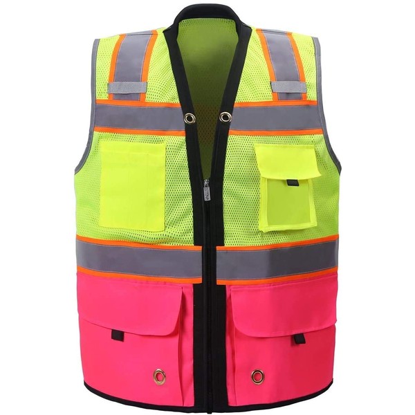 Shine Bright Safety Vest - High Visibility with Reflective Straps