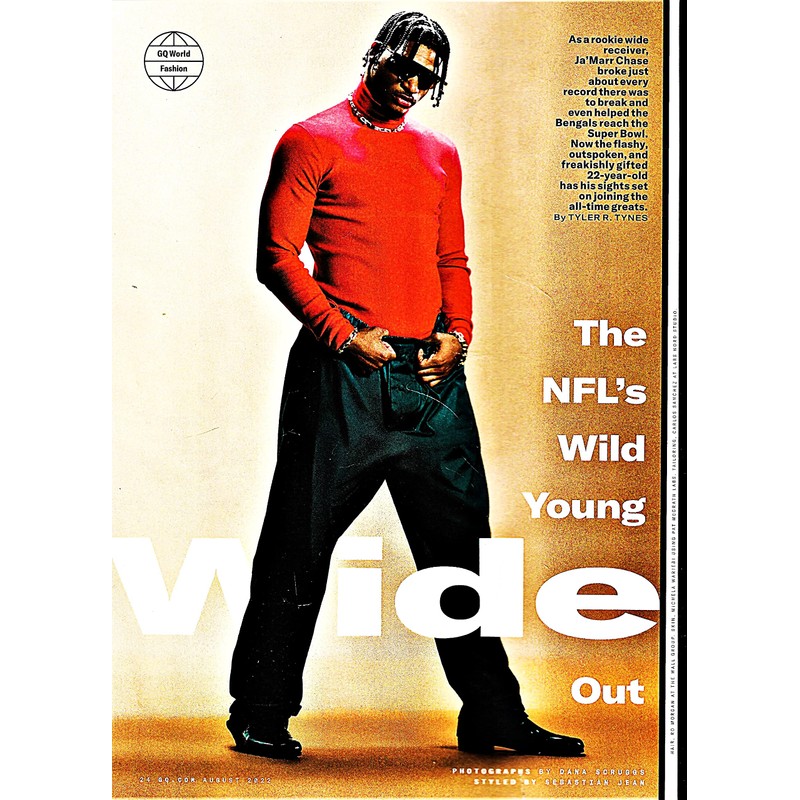 GQ Magazine August 2022 Brad Pitt