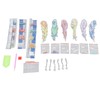 DIY Diamond Feather Bookmark Lightweight Delicate Bend Resistant Beaded Page