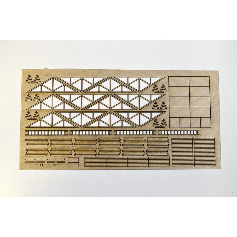Laser Cut Timber Yard/Building Site Accessory Pack – OO/4mm/1:76