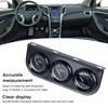 3 in 1 Car Triple Gauge Kit Multifunctional Mechanical Voltmeter