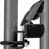 Jake Sales -Black Powder Coated Chain Link Fence Butterfly Gate
