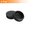 sourcing map 8Pcs Round Plastic Hole Plug, 1.77" Dia Rubber
