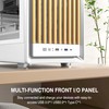FOIFKIN M1 PC Case -Walnut Front pane Pre-Installed 4 PWM