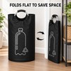 82L Recycling Bin for Empty Bottle Storage – Foldable Waterproof