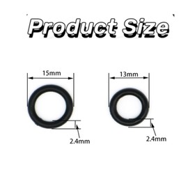 Qiukouli (3 Set SPX3000-ORING SPX3000 Pressure Washer Replacement O-Rings Compatible with Sun Joe Pressure Washer SPX3000 / SPX3500 / 4000, Black(3 Set