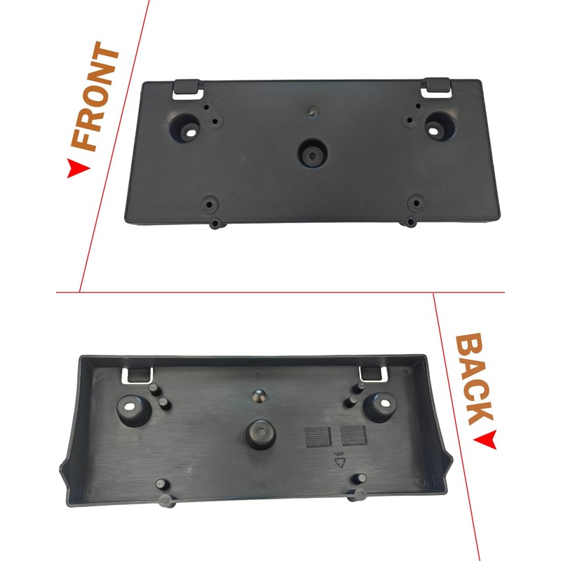 Front License Plate Frame for Ford Explorer 2018 2019 Front